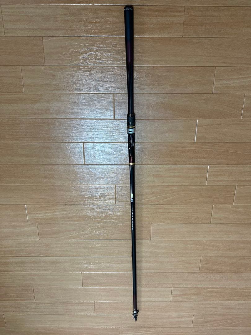 磯竿　銀狼　ブラック