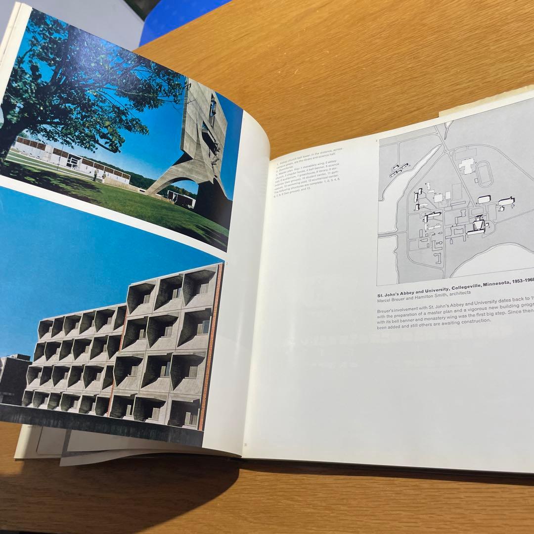 Marcel Breuer 建築写真集 ブルータリズム モダニズム 作品集