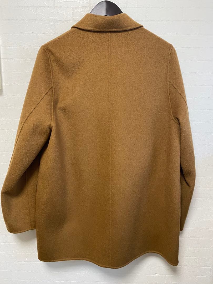 【NOBLE】Super160sチェスターミドルコート　38 キャメル