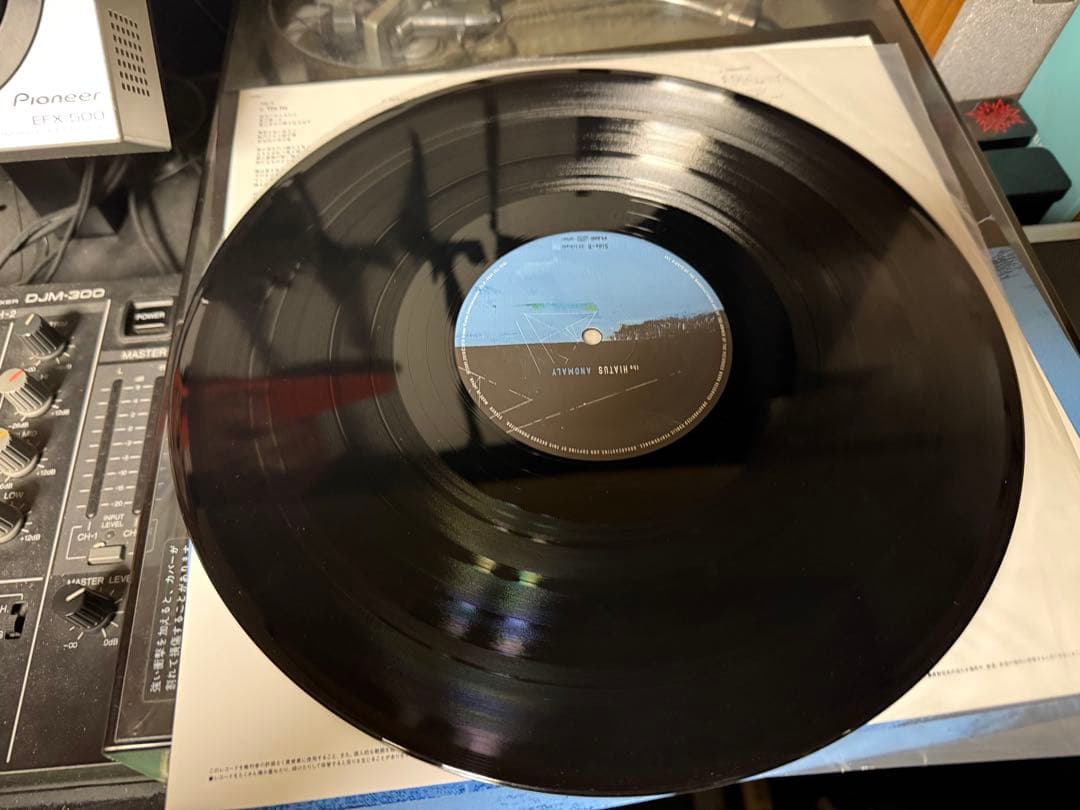the HIATUS Anomaly LP レコード