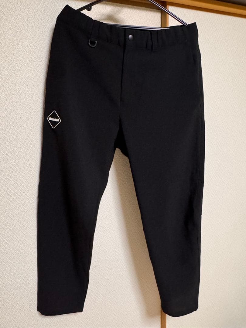 24SS FCRB TEAM SLACKS スラックス BLACK