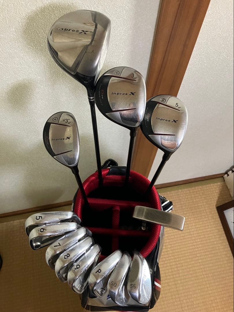 ゴルフクラブセット　ヤマハ　インプレス　その他13本セット