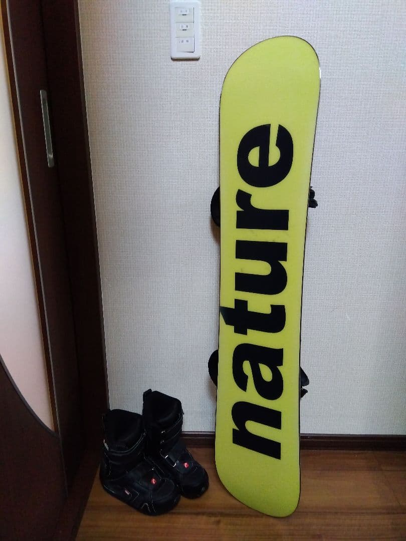 即ノリ‼️Nature 120 キッズ用 スノーボードセット メンテ・WAX済み