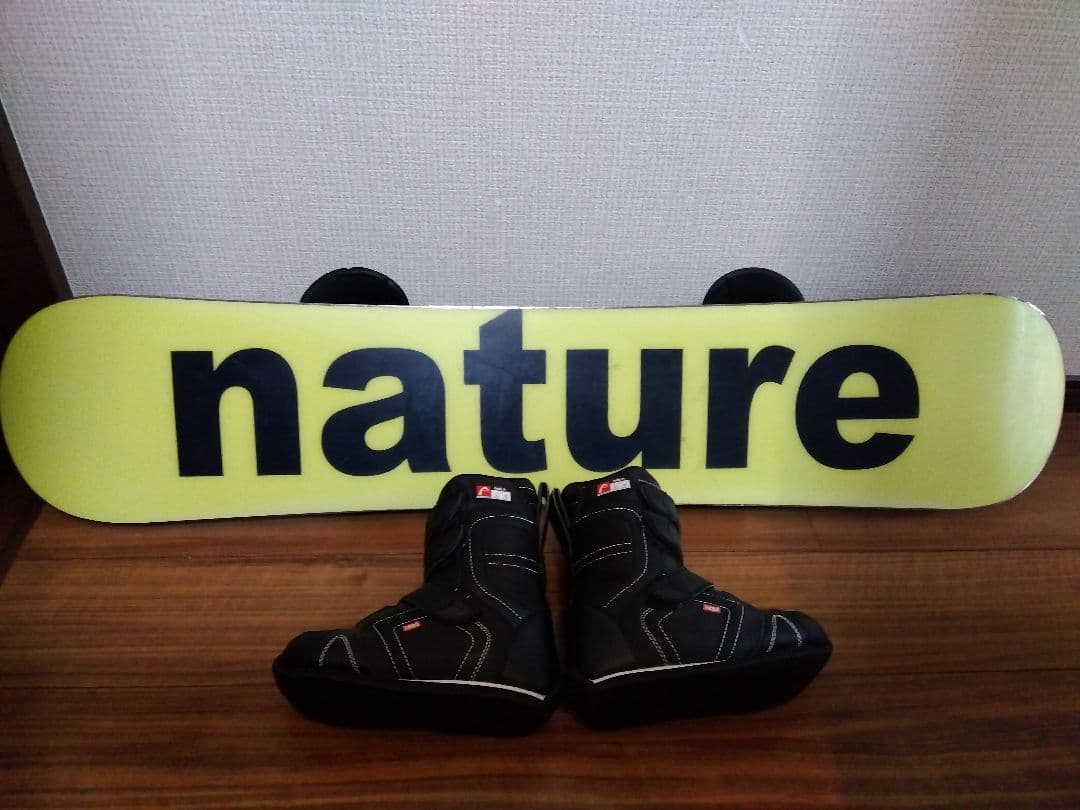 即ノリ‼️Nature 120 キッズ用 スノーボードセット メンテ・WAX済み