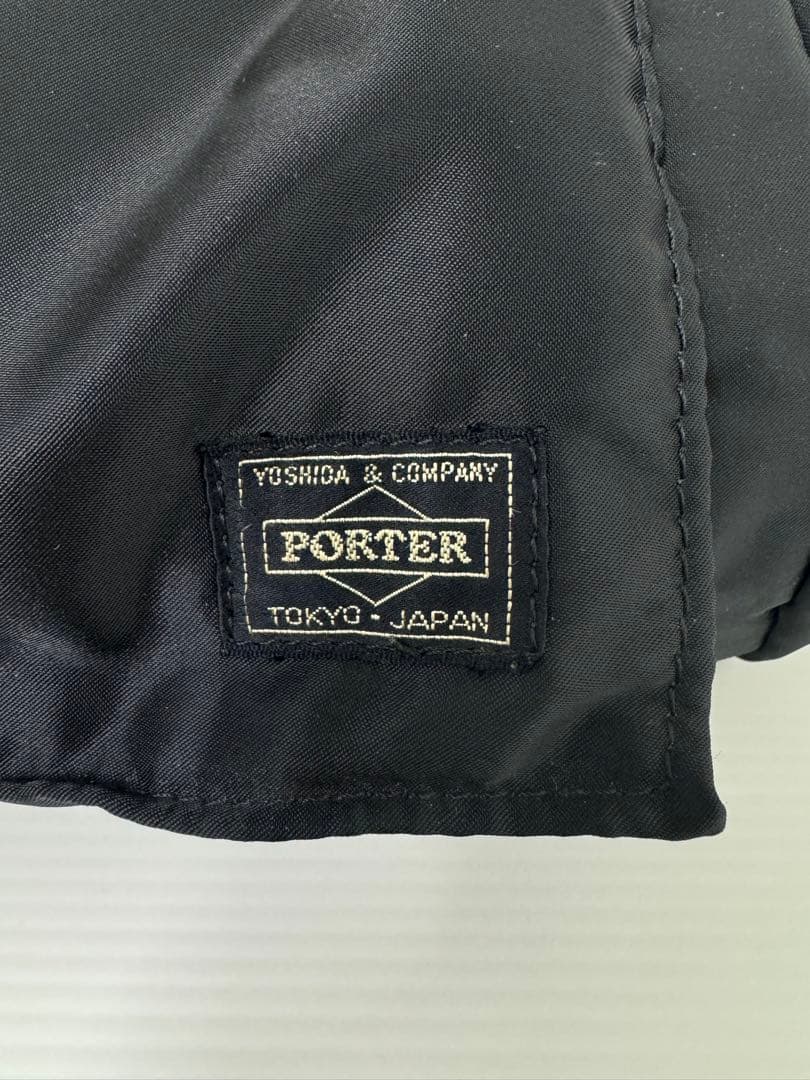 【希少美品】大容量PORTER タンカー 2WAY ボストンバッグ ブラック