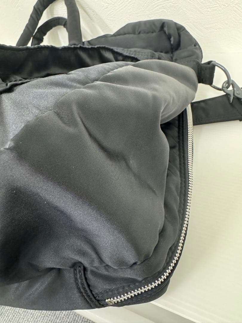 【希少美品】大容量PORTER タンカー 2WAY ボストンバッグ ブラック