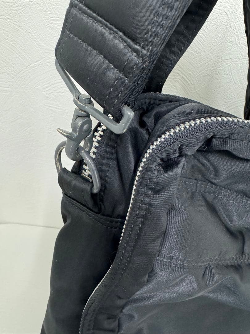 【希少美品】大容量PORTER タンカー 2WAY ボストンバッグ ブラック