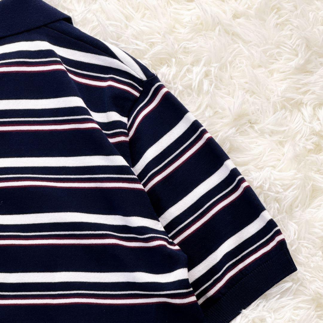 極美品✨Her lip to　Multi Border Polo Top