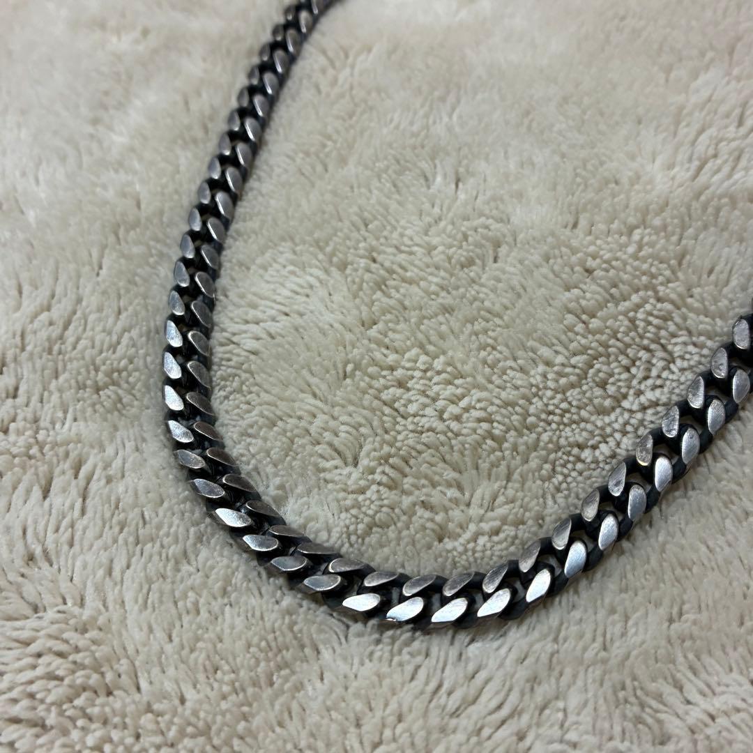 【希少】LOUNGE LIZARD 喜平 ウォレットチェーン ガンメタ ブラス