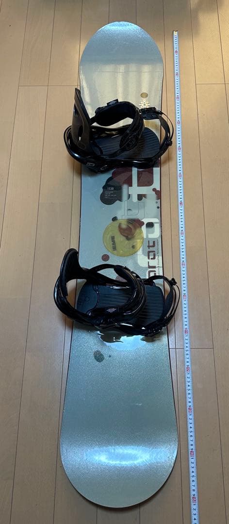 スノーボード OROT 153cm ビンディング FLUX sizeMセット