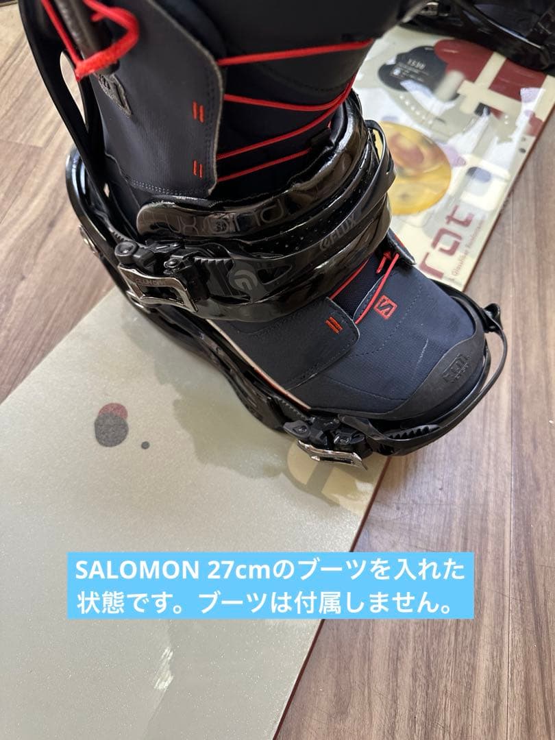 スノーボード OROT 153cm ビンディング FLUX sizeMセット