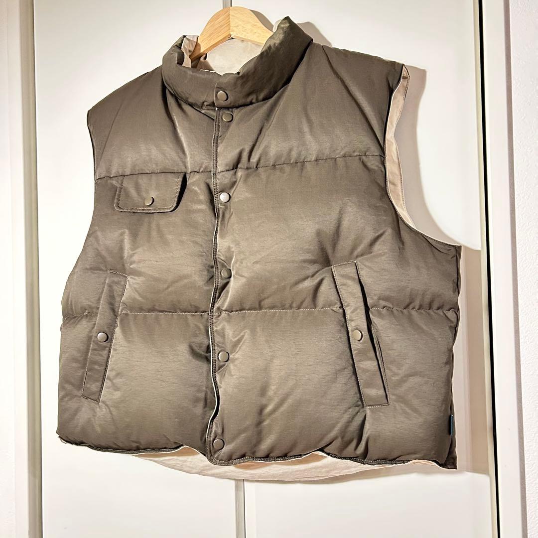 CANAL JEAN The PePPer リバーシブル コンパクトダウンベスト