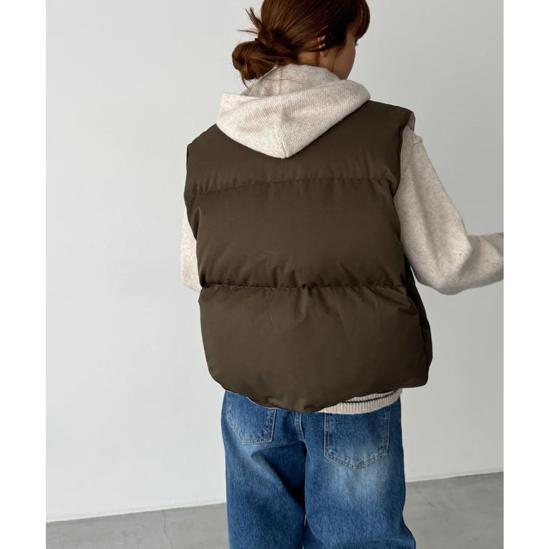 CANAL JEAN The PePPer リバーシブル コンパクトダウンベスト