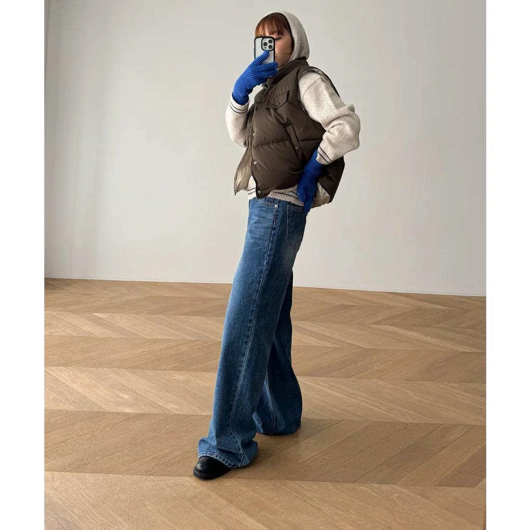 CANAL JEAN The PePPer リバーシブル コンパクトダウンベスト