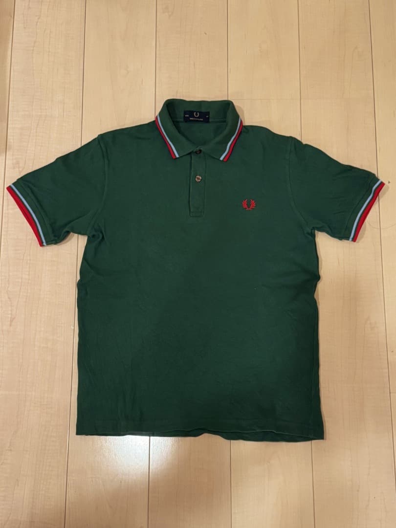 トップス Made in ENGLAND/FRED PERRY M12 Green