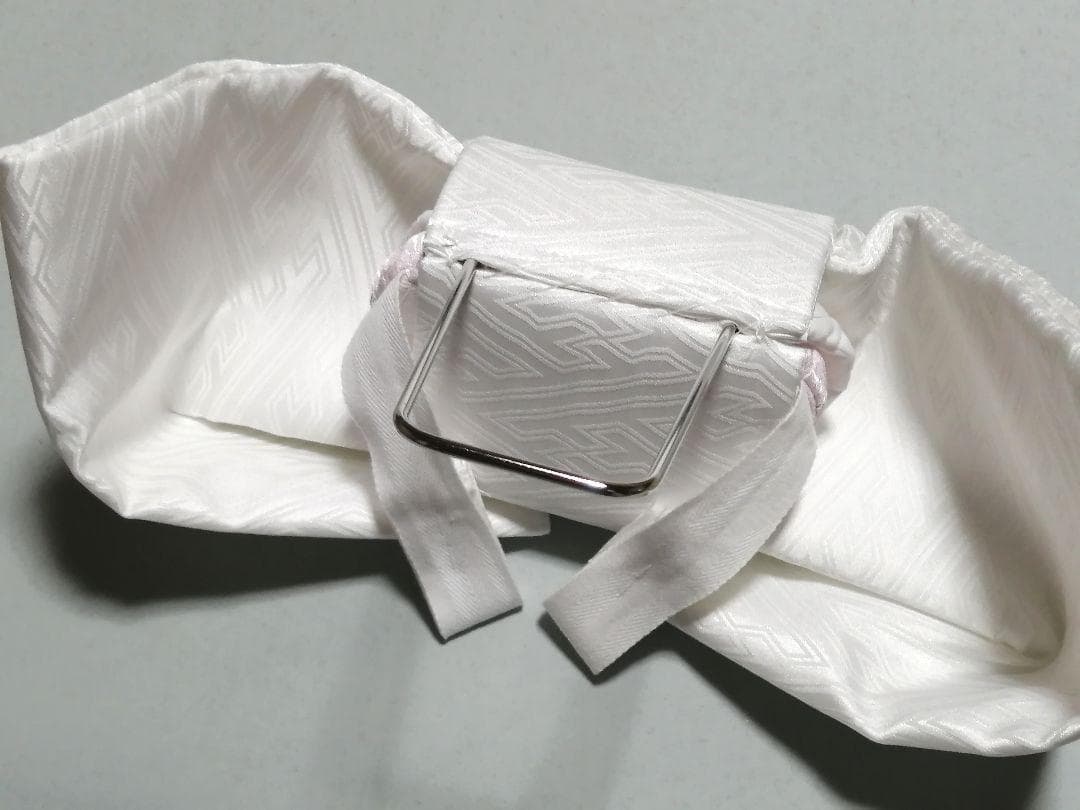 特価25日迄 ワンタッチ 作り帯び 掛下帯 (丸ぐけ、帯揚げは付いてい