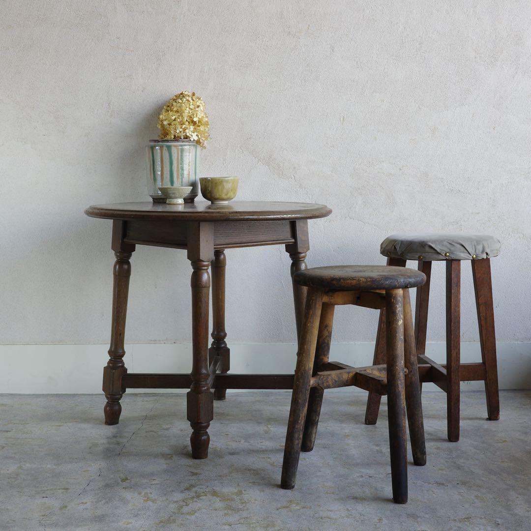 限定お値下げ！古家具　丸テーブル　コーヒーテーブル