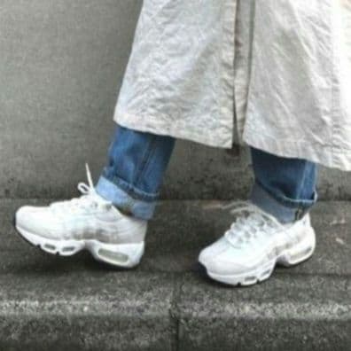 ✨美品✨NIKE AIR MAX 95　WHITE / BLUE　24.5cm