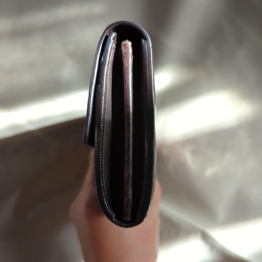 Louis Vuitton ヴェルニレイユール ポルトフォイユサラ　ボルドー