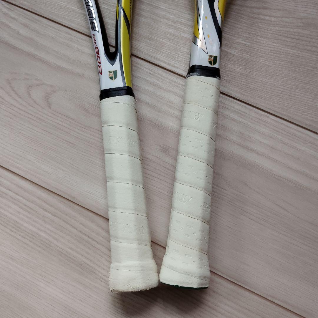 [美品]ヨネックス ソフトテニスラケット２本セット iNX90D & MP500