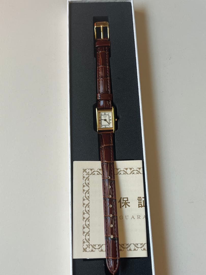 【アタオ新作】腕時計　GALASHA(ガラシャ) gdxbr ゴールド×ブラウン