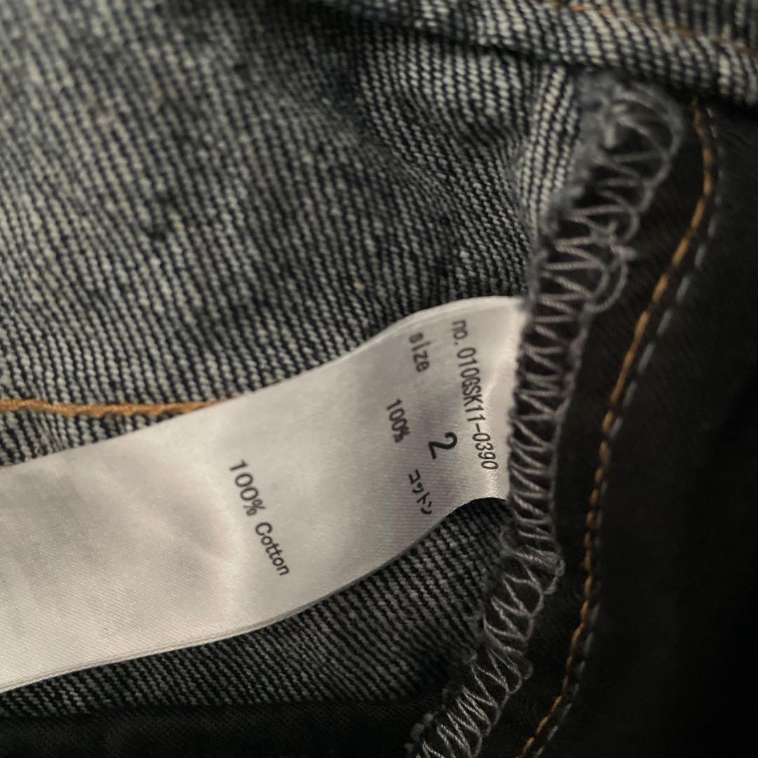 MOUSSY デニムオールインワン ダークブルー