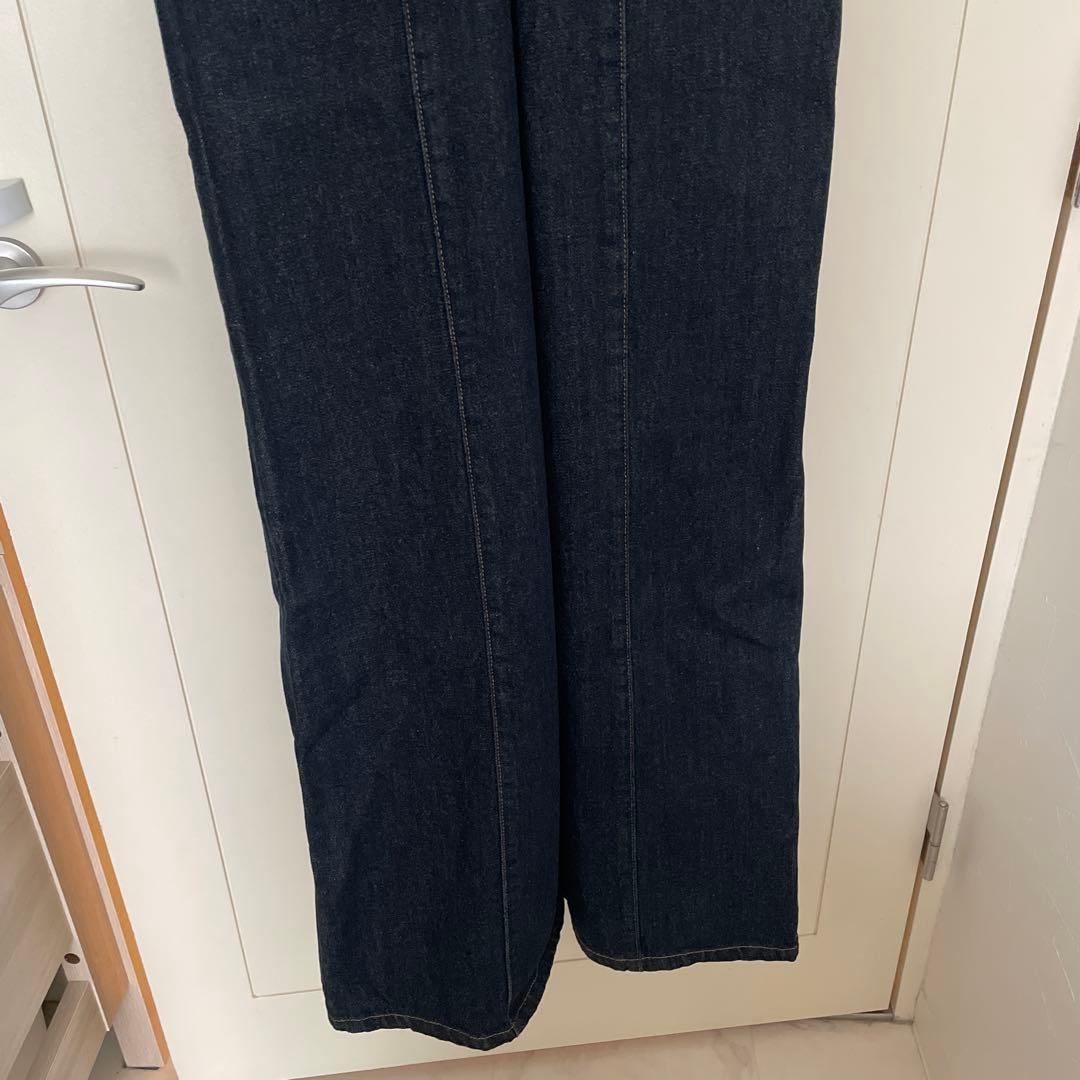 MOUSSY デニムオールインワン ダークブルー