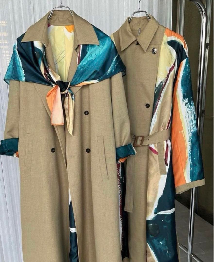 【新品】MY DEAR REVERSIBLE TRENCH COAT Mサイズ