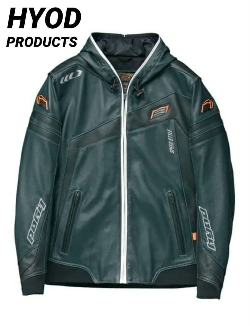 極美品 HYOD ヒョウドウ 革 ライダース ジャケット プード HSL521D