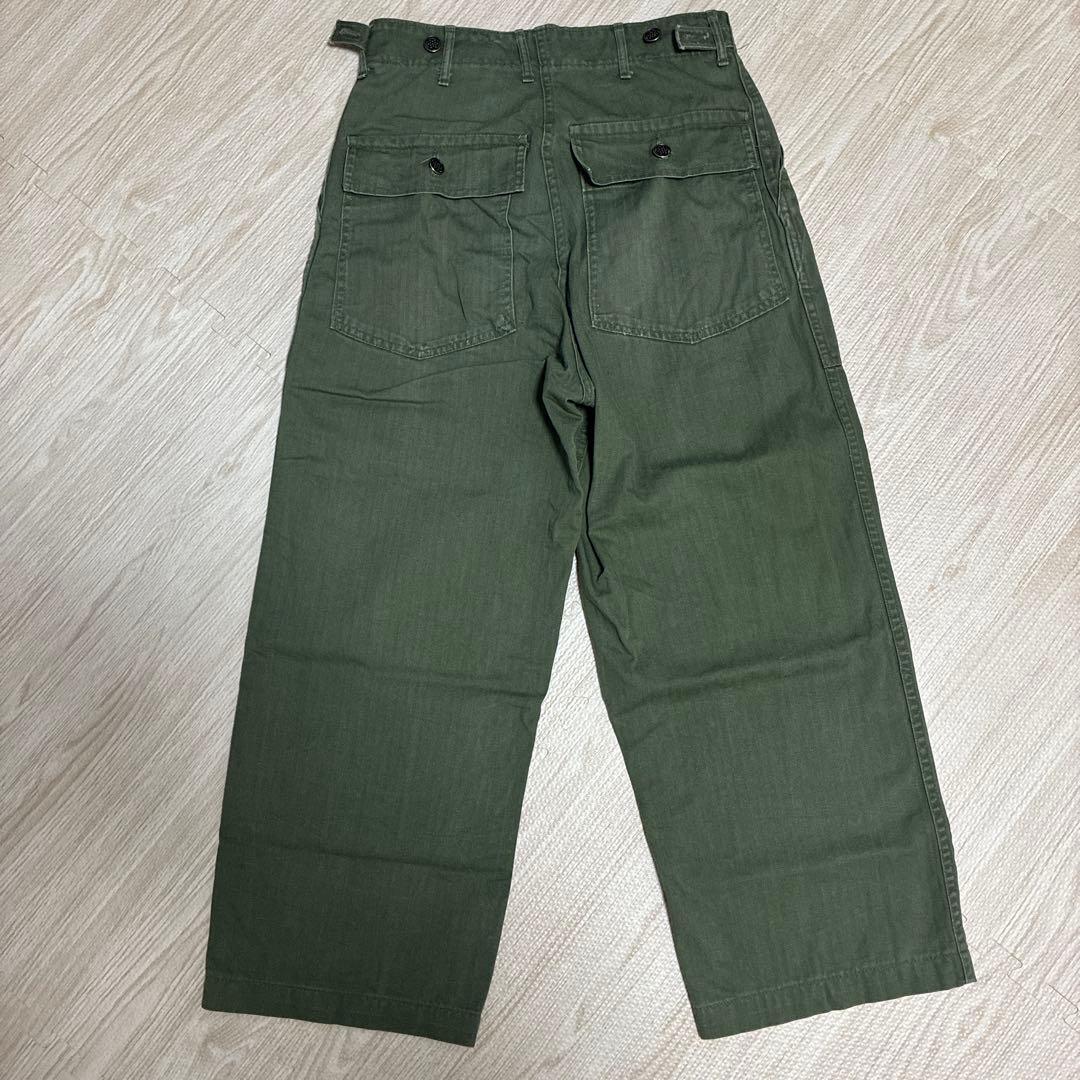 40s us army M-47 HBTベイカーパンツ　13スターボタン