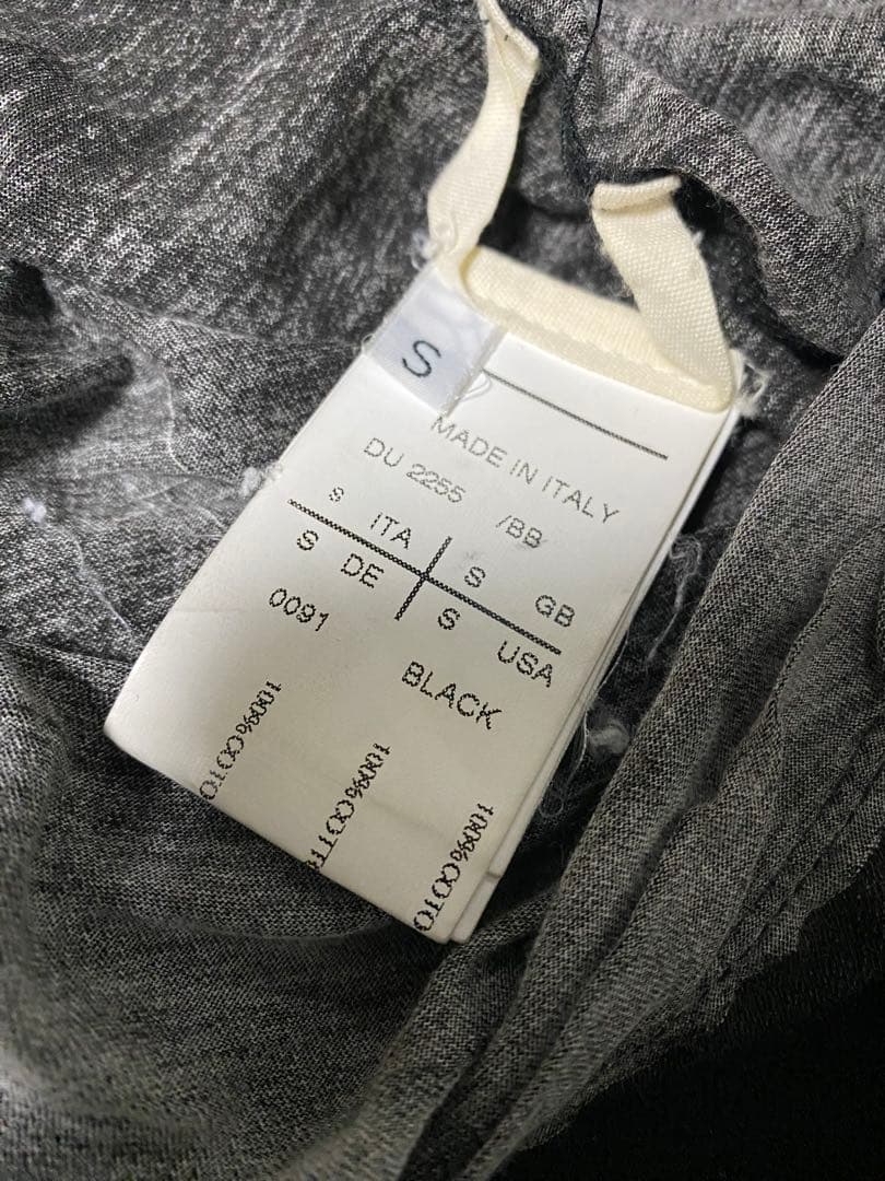 トップス Rick Owens drkshdw bleach long tee knit