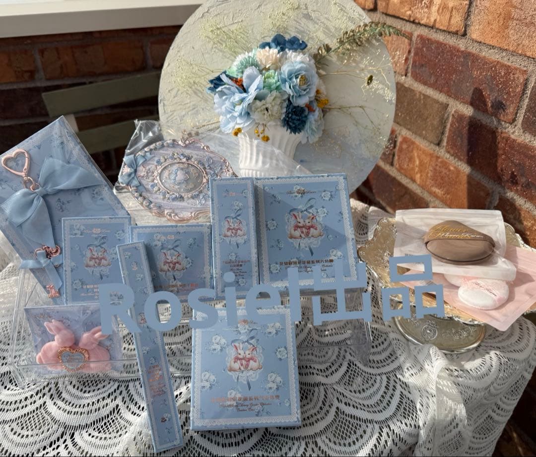 フラワーノーズ　即日発送　バニーガーデンテイルズ　選択可能　セット　ブルー