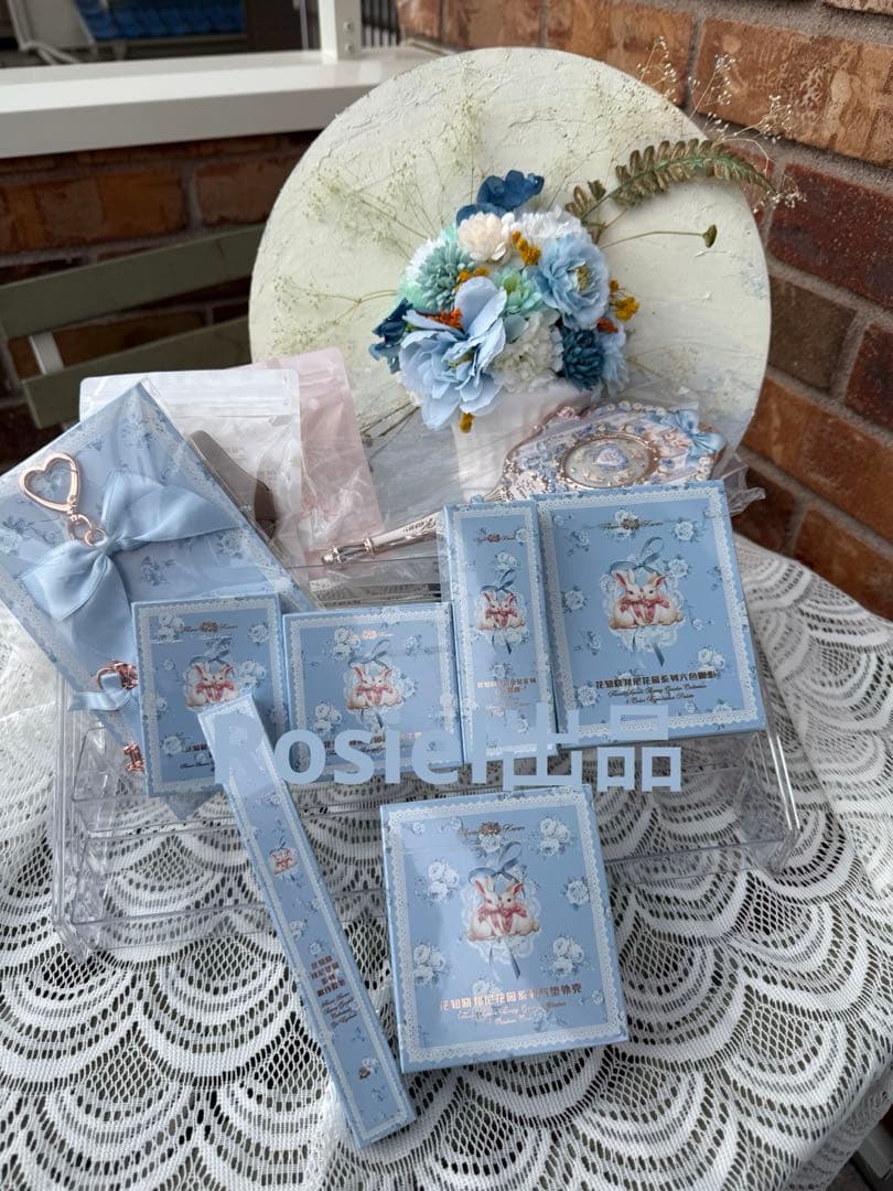 フラワーノーズ　即日発送　バニーガーデンテイルズ　選択可能　セット　ブルー