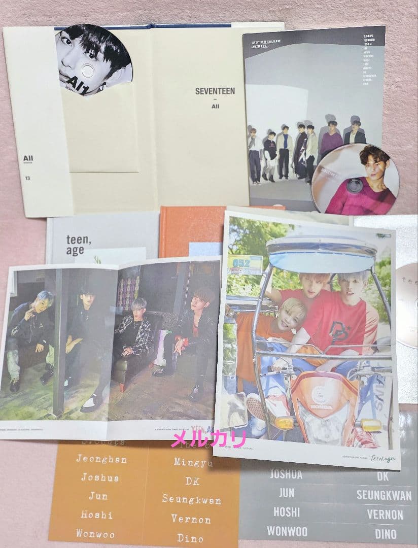 seventeen まとめ売り トレカ 軍服 うちわ グッズ ジョンハン svt