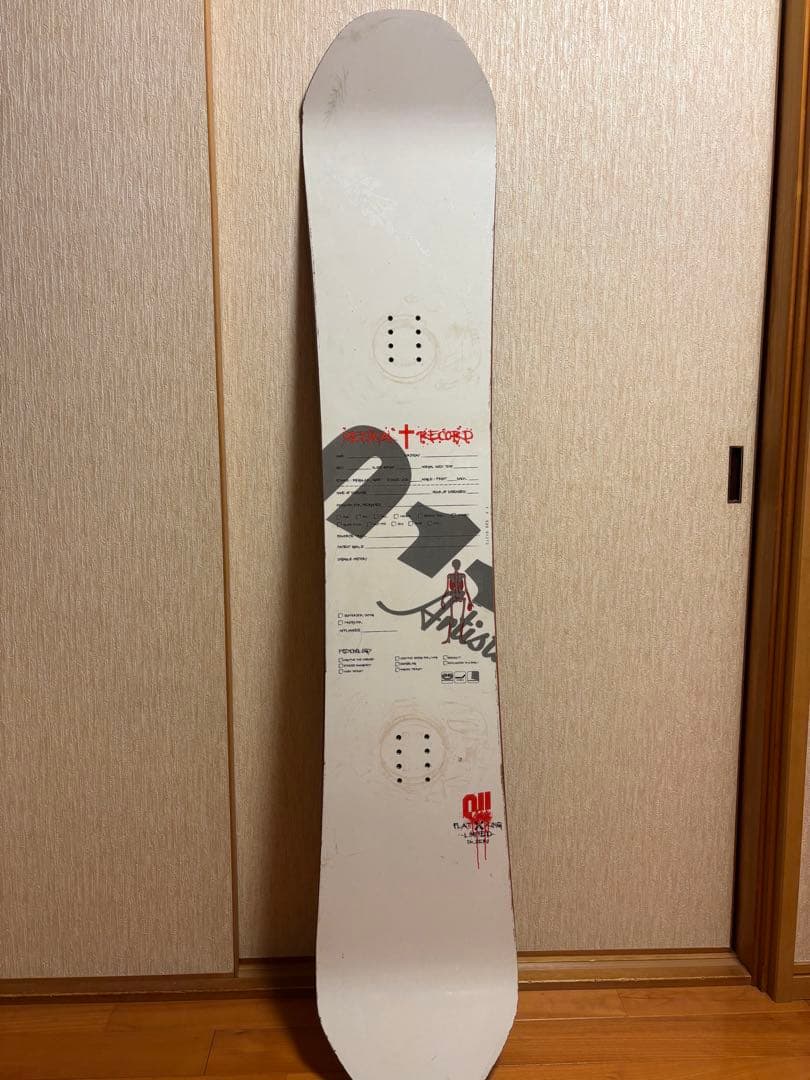 スノーボード 011 FLAT KING LIMITED DR. ZERO 152