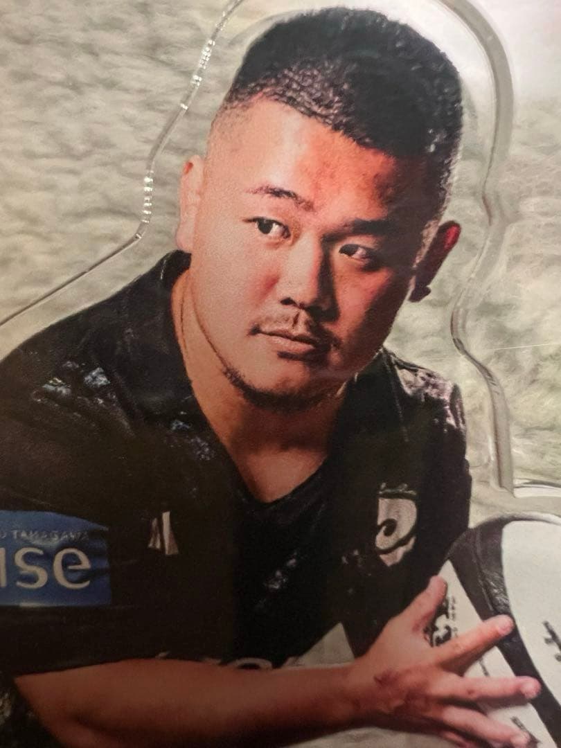 リコー　ブラックラムズ東京　佐藤康選手名入りタオル　BIGアクリルスタンド　新品