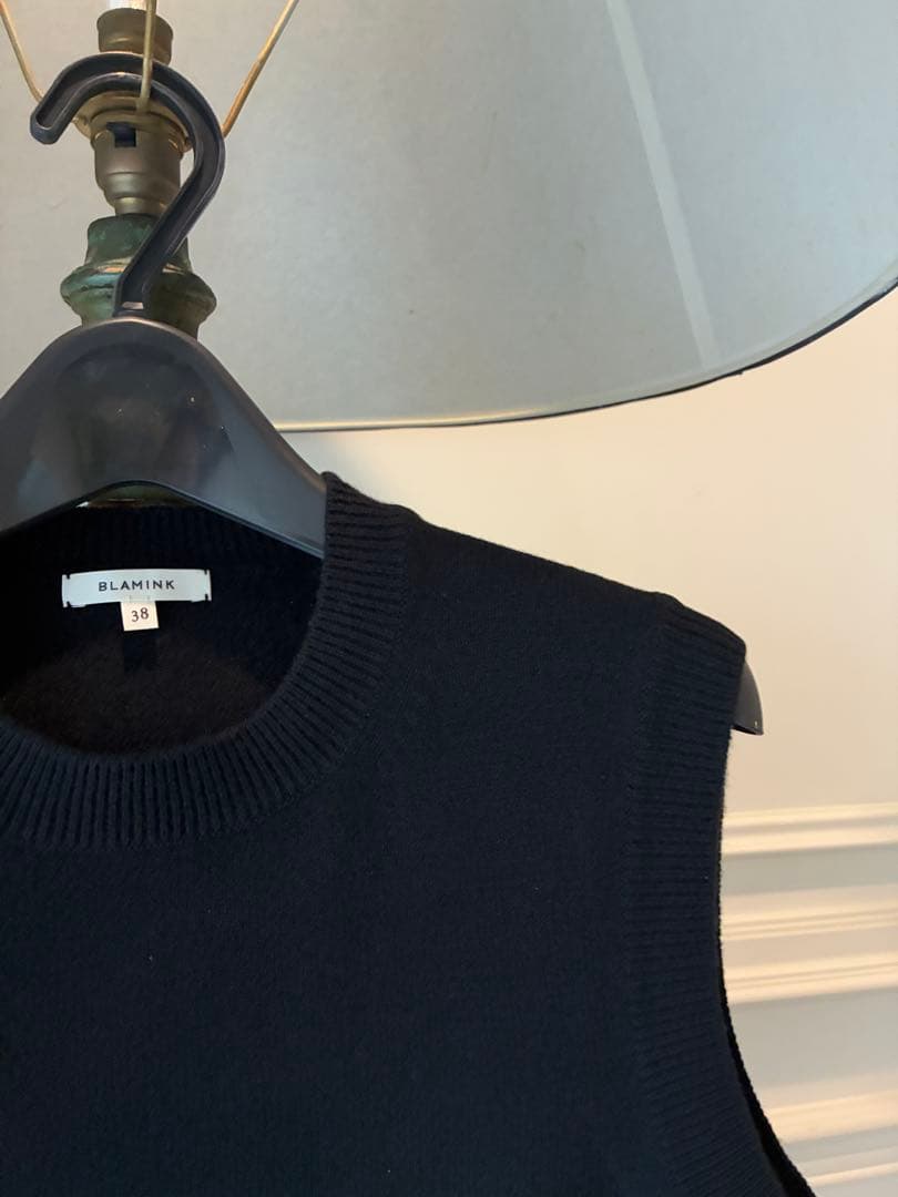 ブラミンク blamink38カシミアベスト