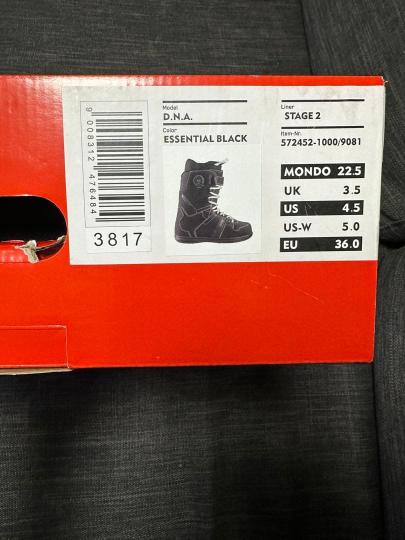 DEELUXE DNA エッセンシャルブラック 22.5