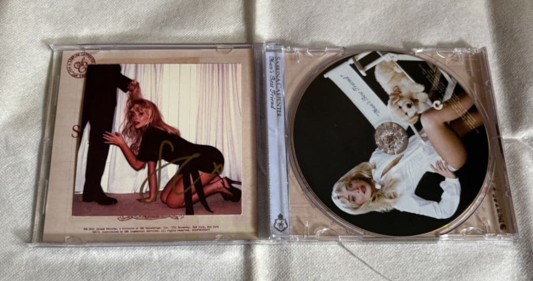 sabrinacapenter サイン入りCD