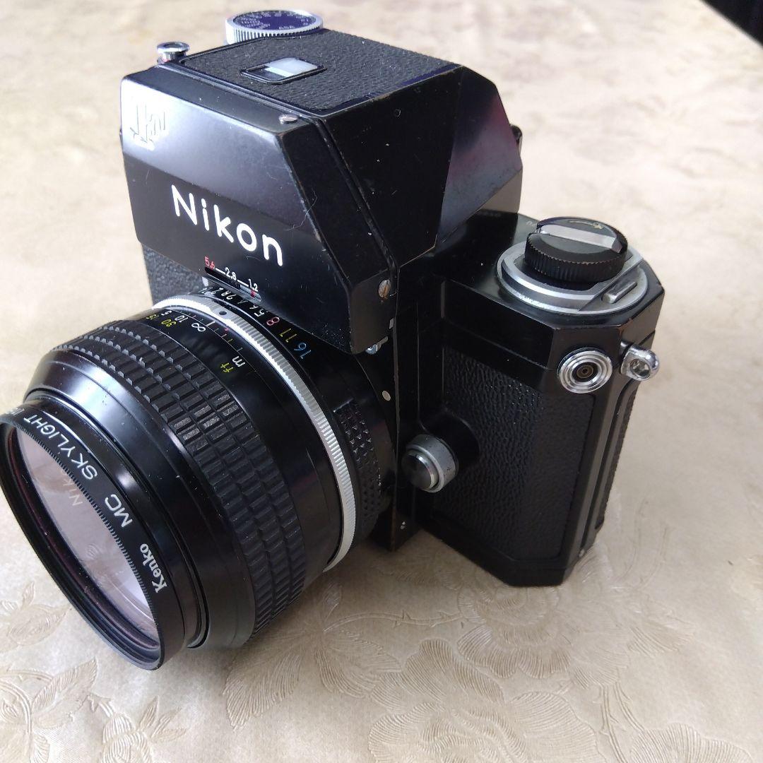 綺麗なブラックのニコンFフォトミックFTNです