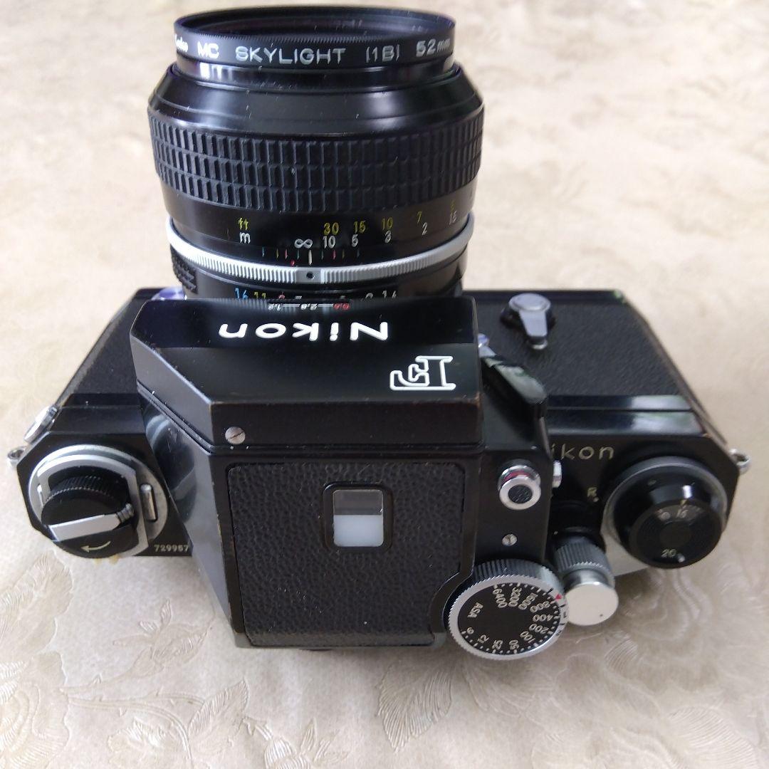 綺麗なブラックのニコンFフォトミックFTNです