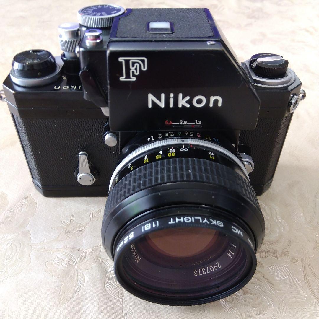 綺麗なブラックのニコンFフォトミックFTNです
