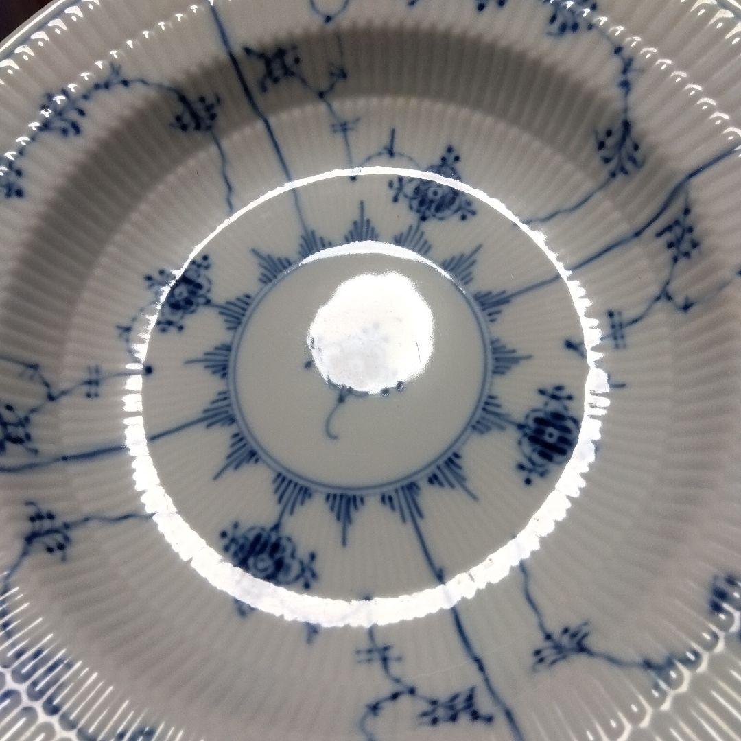 専用ロイヤルコペンハーゲン ブルーフルーテッド プレイン 深皿 21.5cm3枚