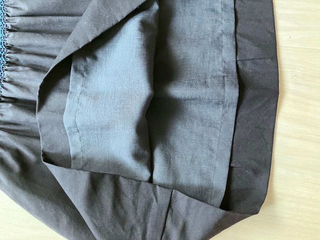 ファミリア　ワンピース　お受験　濃紺　半袖　familiar