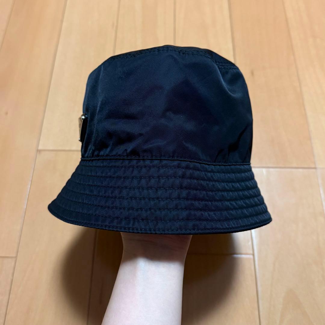 PRADA プラダ バケットハット バケハ ブラック