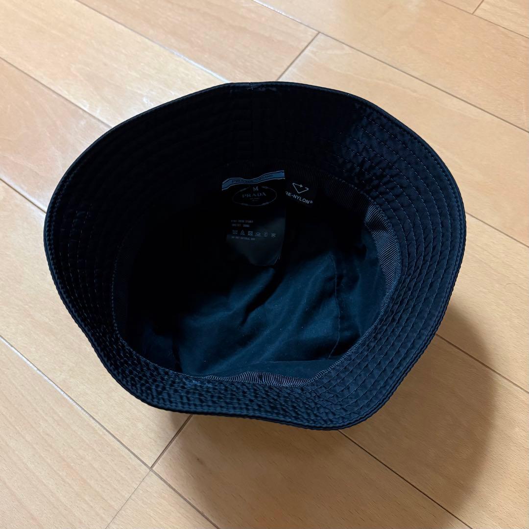 PRADA プラダ バケットハット バケハ ブラック