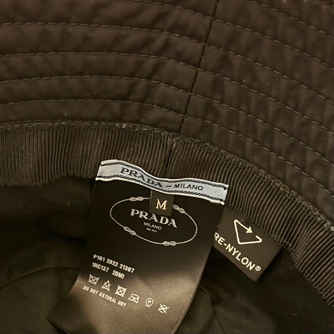 PRADA プラダ バケットハット バケハ ブラック
