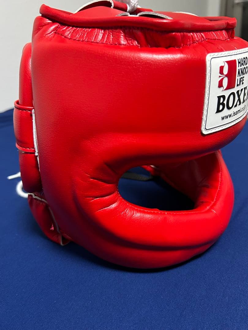 極美品イサミボクサーヘッドガード(フルフェイスタイプ)