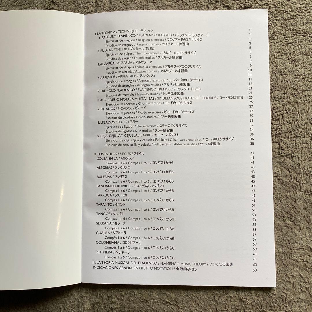 フラメンコギタースペインギタースクールフラメンコ教科書5巻セット　美品