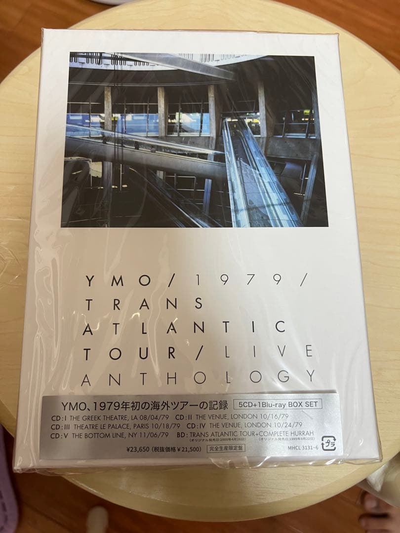 邦楽 YMO 1979 TRANS ATLANTIC TOUR LIVE ANTHOL